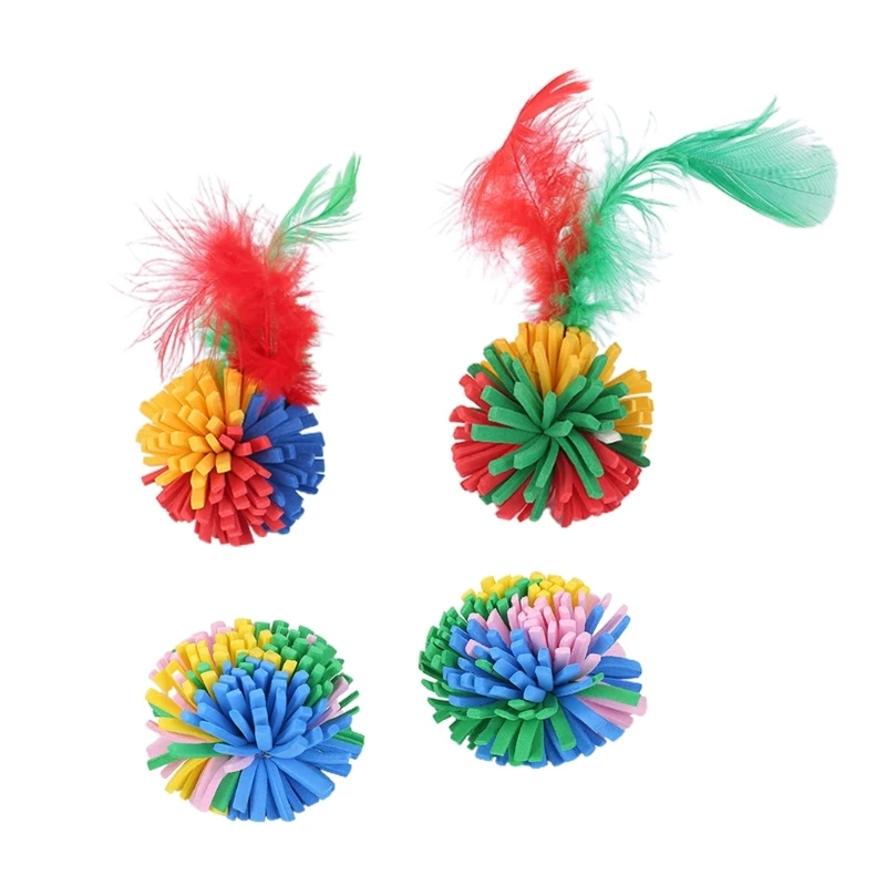 Cats Teaser Toy Soft Colorful EVA Balls Quiet Balls for Indoor Kitten Chasing Dropship
Cats Teaser Toy Soft Colorful EVA Balls Quiet Balls for Indoor Kitten Chasing Dropship