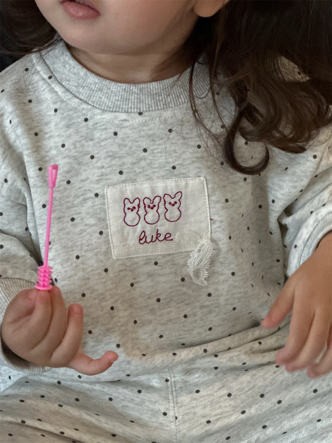 2025 Autumn New Baby Girl Long Sleeve Casual Clothes Set Toddler Dot Sweatshirt + Pants 2pcs Suit Cotton Toddler Girl Outfits 16 S70e1597bdbe44cebbb1b470722a51765h