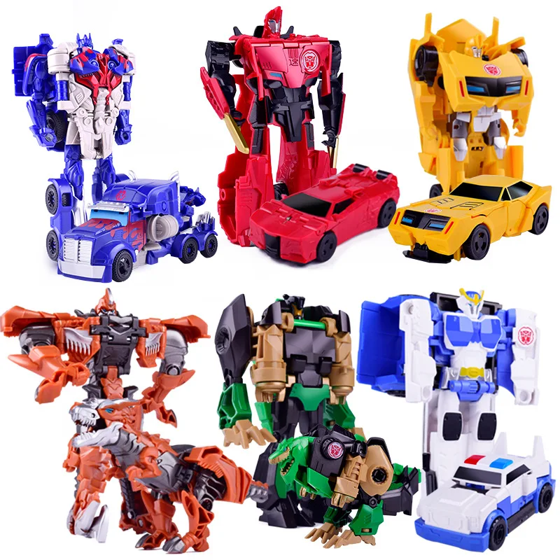 12CM Classic Transformation Robot Kit Toys 2 In 1 One Step Model Deformed Car Dinosaur Action Figure Kids Education Toy Boy Gift
12CM Classic Transformation Robot Kit Toys 2 In 1 One Step Model Deformed Car Dinosaur Action Figure Kids Education Toy Boy Gift