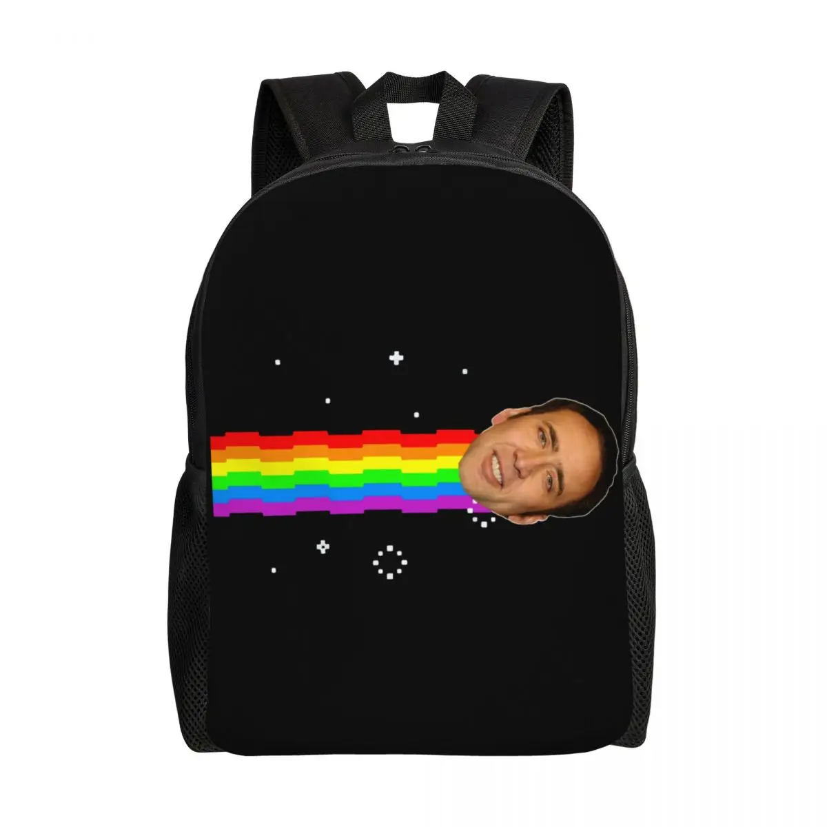 Индивидуальный рюкзак Nicole Cage Nyan Meme для ноутбука для мужчин и женщин, базовый портфель для школы и студентов колледжа
Индивидуальный рюкзак Nicole Cage Nyan Meme для ноутбука для мужчин и женщин, базовый портфель для школы и студентов колледжа