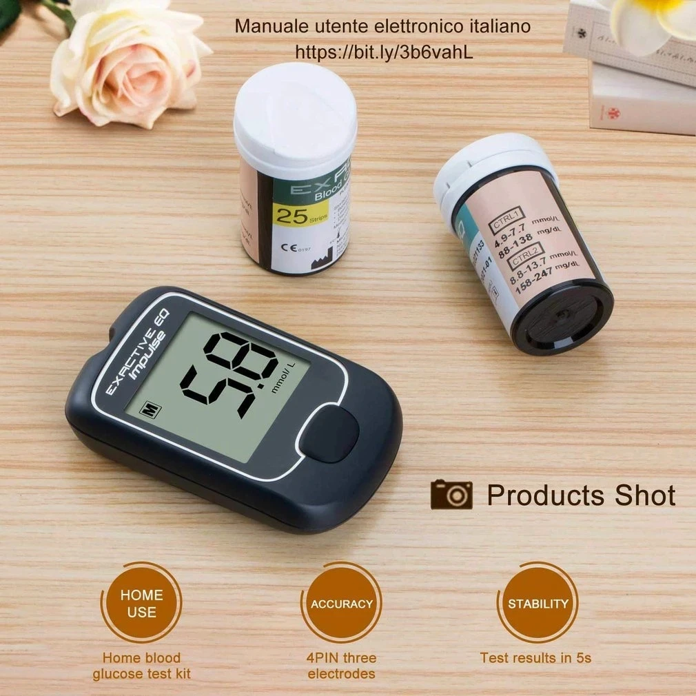 Generic Medicaluco Meters Diabetes Tester Blood Sugar Monitor Portable