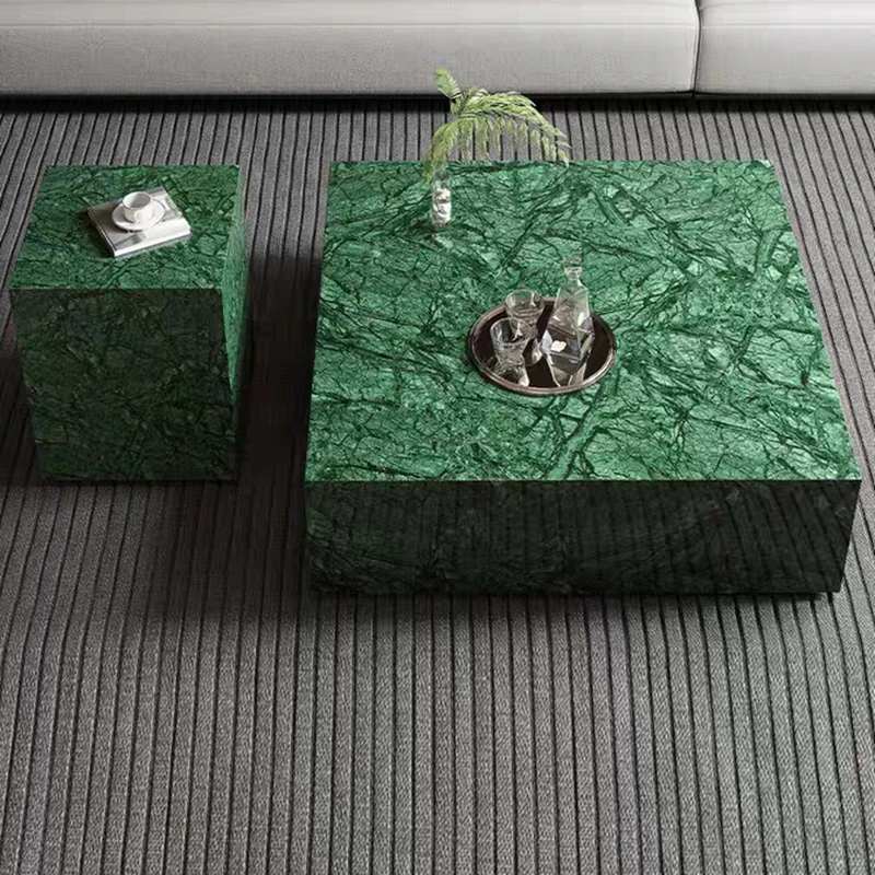 Супер роскошный стильный зеленый экстравагантный каменный журнальный столик, роскошный мраморный чайный столик, современный зеркальный журнальный столик
Супер роскошный стильный зеленый экстравагантный каменный журнальный столик, роскошный мраморный чайный столик, современный зеркальный журнальный столик
