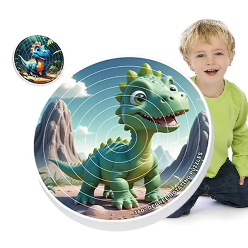 Spin Puzzles 3D Jigsaw Fidget Toys For Brain Exercise Double-Sided Design 360 Rotation Educational Toy For Children Aged 3-6
Spin Puzzles 3D Jigsaw Fidget Toys For Brain Exercise Double-Sided Design 360 Rotation Educational Toy For Children Aged 3-6