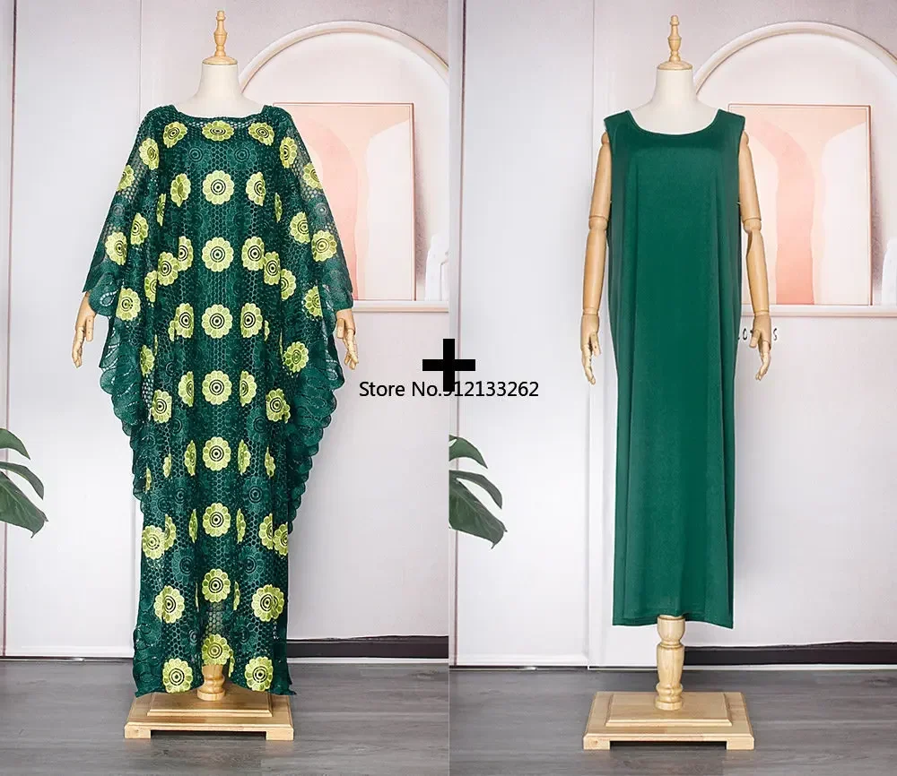 Lace Hollow Africa Dress African Dresses for Women African Clothes 2024 Dashiki Taditional Boubou Arabic Robe Femme Musulmane
Lace Hollow Africa Dress African Dresses for Women African Clothes 2024 Dashiki Taditional Boubou Arabic Robe Femme Musulmane