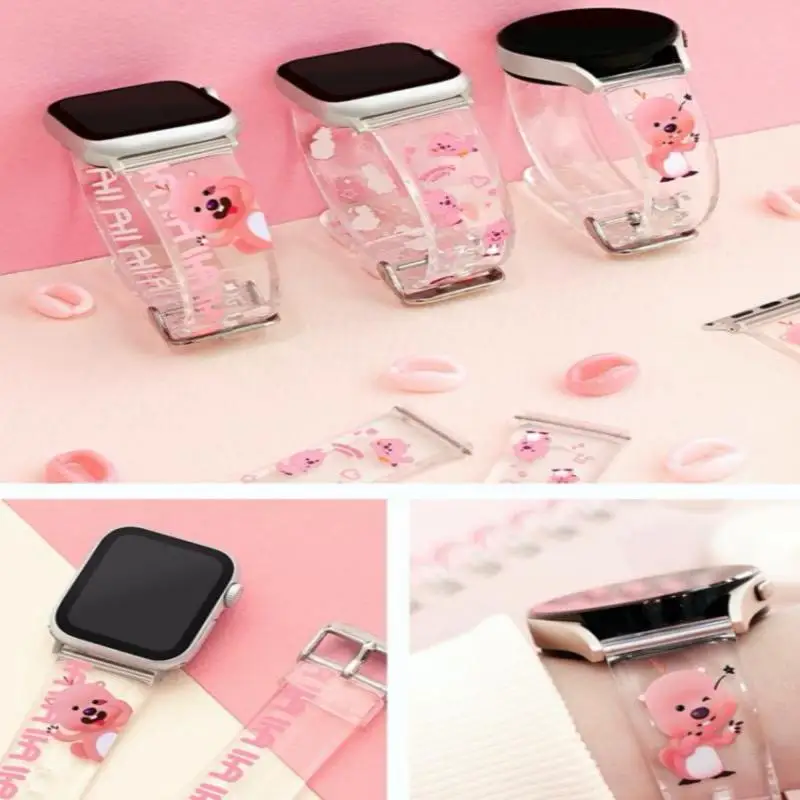 Kawaii мультфильм милый Бобер Apple Iwatch 8 прозрачный Apple Watch 7 сменный мультяшный розовый ремешок для часов
Kawaii мультфильм милый Бобер Apple Iwatch 8 прозрачный Apple Watch 7 сменный мультяшный розовый ремешок для часов