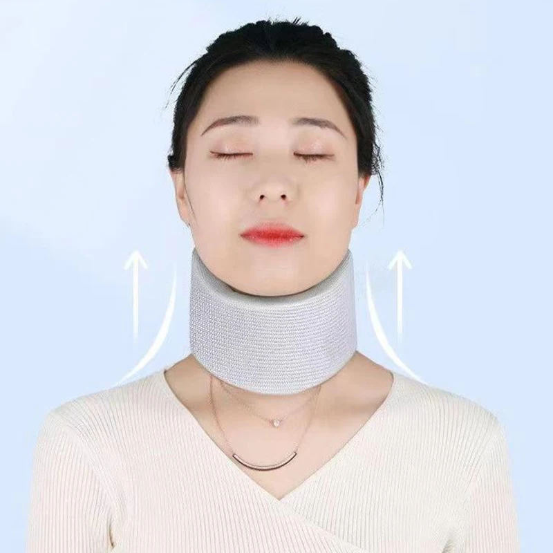 

Регулируемая поддержка шеи, 1 упаковка, губка для шеи, протектор шеи для сна, облегчение боли в шее, дышащая поддержка шеи