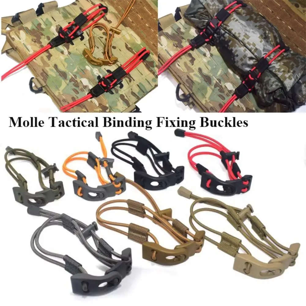 1/2pcs Molle System Molle Binding Buckles New Multicolors Elastic Nylon Fixing Buckle Outdoor Tactical Ropes Outdoor Tool
1/2pcs Molle System Molle Binding Buckles New Multicolors Elastic Nylon Fixing Buckle Outdoor Tactical Ropes Outdoor Tool