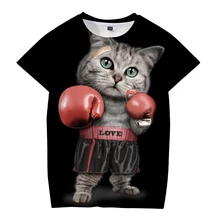 Summer New Boxing Cat 3DT Shirt Boy And Girl Harajuku Shirt Short-Sleeved T-Shirt Fashion Clothes Animal T-shirt Baby Clothing
Summer New Boxing Cat 3DT Shirt Boy And Girl Harajuku Shirt Short-Sleeved T-Shirt Fashion Clothes Animal T-shirt Baby Clothing