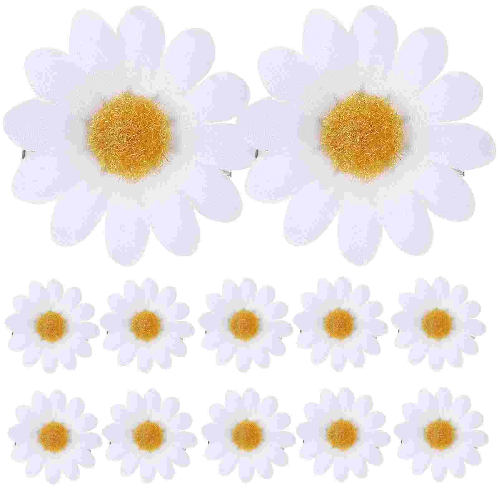 12pcs Simulation Daisy Hair Clips Hair Barrettes Hair for Ladies and Girls (White)
12pcs Simulation Daisy Hair Clips Hair Barrettes Hair for Ladies and Girls (White)
