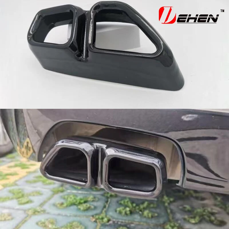 A Pair Car Tail Exhaust Pipe Outlet Muffler Pipe Cover Decorative Tail Throat Frame For BMW 5 Series G30 G38 2018 2019 2020 2021
A Pair Car Tail Exhaust Pipe Outlet Muffler Pipe Cover Decorative Tail Throat Frame For BMW 5 Series G30 G38 2018 2019 2020 2021