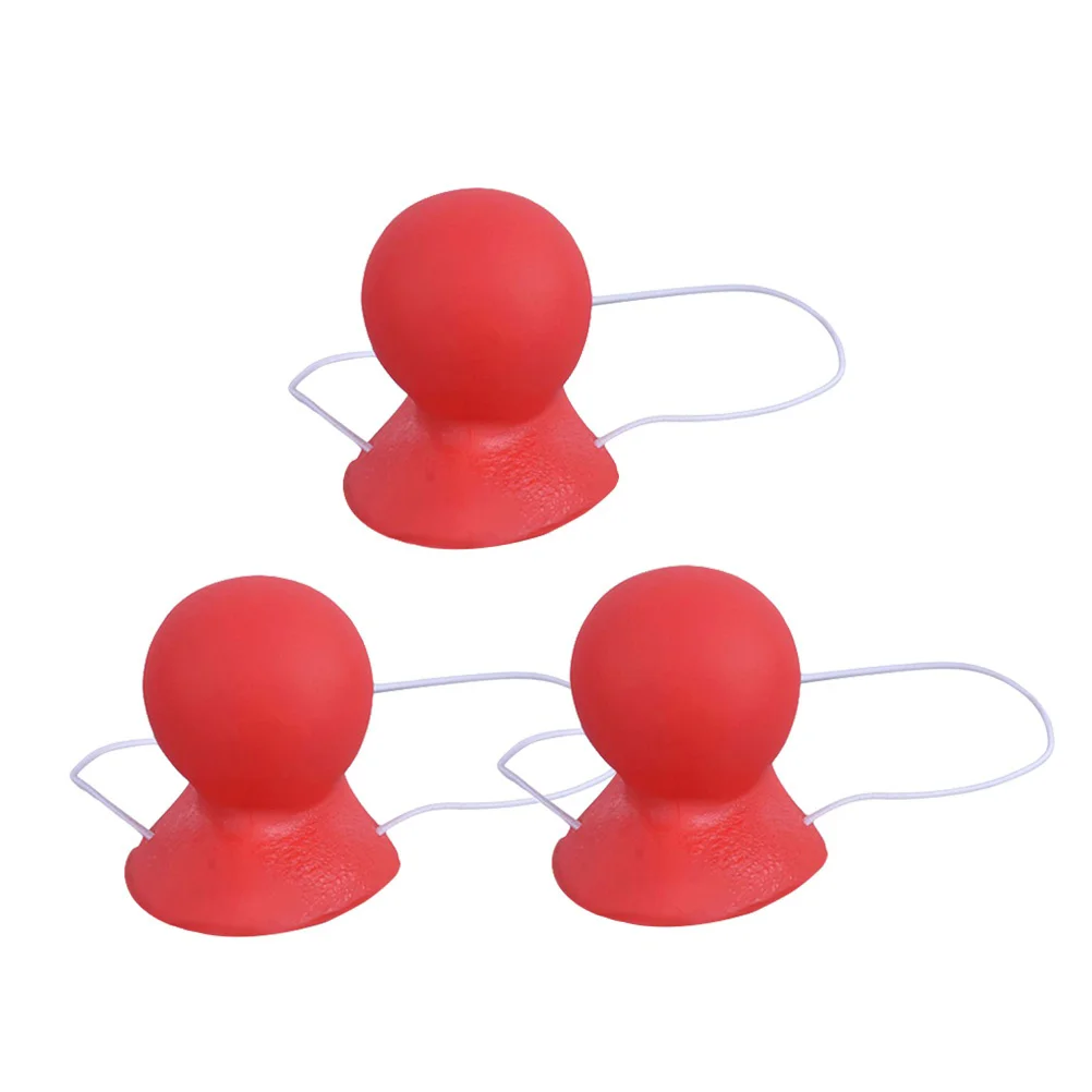 

Big Red Nose Funny Honking Clown Noses Rubber Clown Noses For Halloween Masquerade Carnival Party Prop 4.5 X 4.5 X 3cm