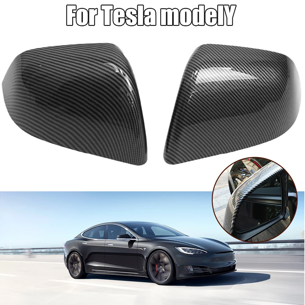 Carbon Fiber Mirror Cover For Tesla Model Y Exterior Earview Rear View Mirror Cover Reverse Mirror Protector Replace Part
Carbon Fiber Mirror Cover For Tesla Model Y Exterior Earview Rear View Mirror Cover Reverse Mirror Protector Replace Part