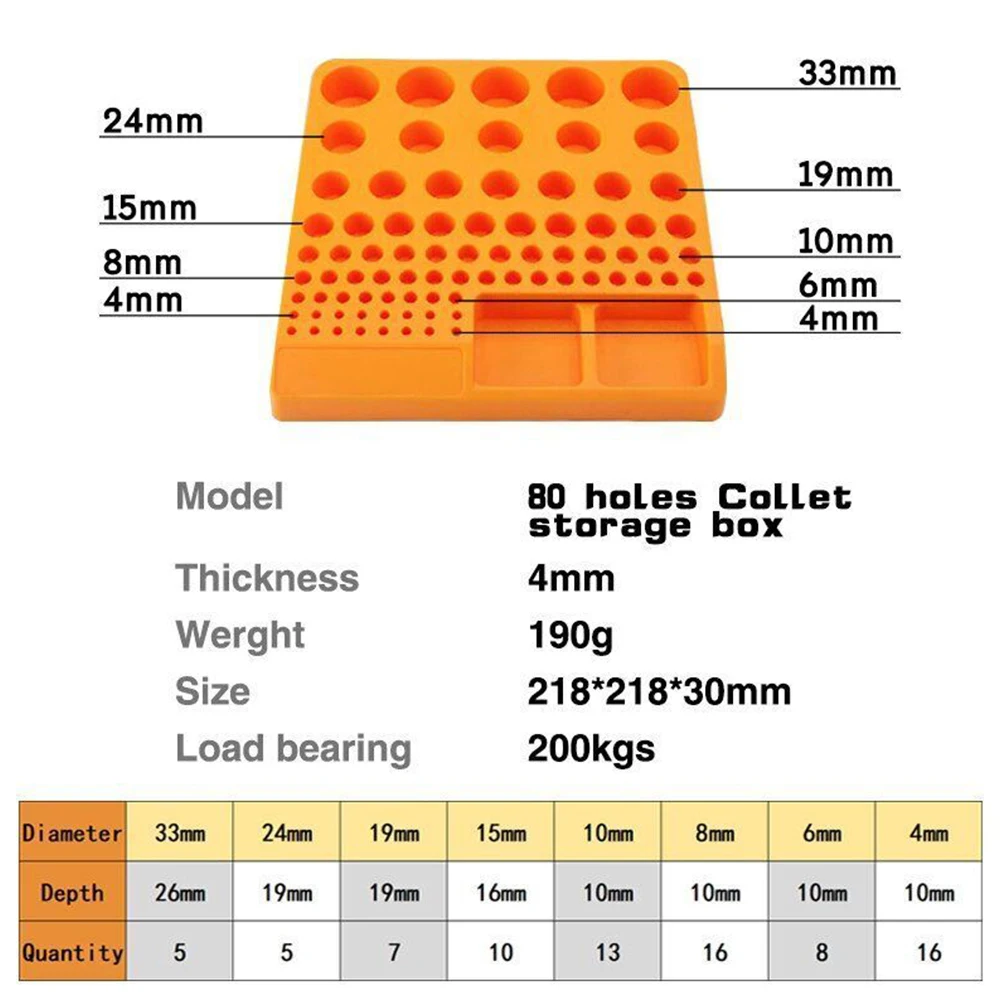 Hassle Free Collet Organization with this ER Collet Storage Box for CNC Machines 60 Hole ER2535 Finishing Rack
Hassle Free Collet Organization with this ER Collet Storage Box for CNC Machines 60 Hole ER2535 Finishing Rack