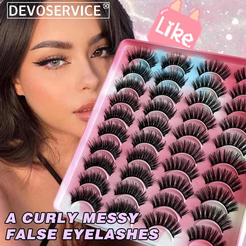 Dramatic Volume 3D Faux Mink Lashes Natural Fluffy Long False Eyelashes Makeup Lash Extension Beauty 20 Pairs Eyelashes Cilias
Dramatic Volume 3D Faux Mink Lashes Natural Fluffy Long False Eyelashes Makeup Lash Extension Beauty 20 Pairs Eyelashes Cilias