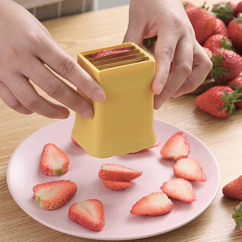 Strawberry Banana Slicers Stainless Steel Plastic Slicing Tool Cup Slicer French Fries Household Fruit Cutters Kitchen Tool
Strawberry Banana Slicers Stainless Steel Plastic Slicing Tool Cup Slicer French Fries Household Fruit Cutters Kitchen Tool