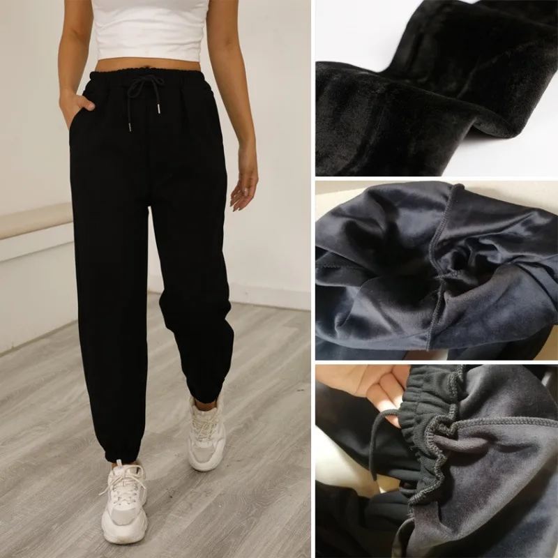 Брюки женские повседневные, спортивные штаны, джоггеры, повседневные тренировочные штаны для фитнеса, зима-весна 
Брюки женские повседневные, спортивные штаны, джоггеры, повседневные тренировочные штаны для фитнеса, зима-весна