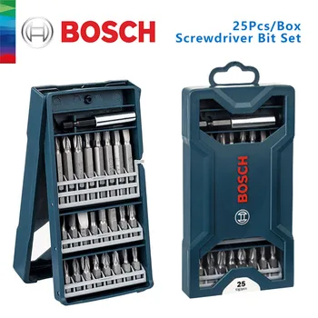 오리지널 BOSCH Go 2 전기 스크루 드라이버 비트 세트, 무선 파워 드릴 비트 세트, BOSCH Go 홈용 25 개, DIY 드릴 비트 세트