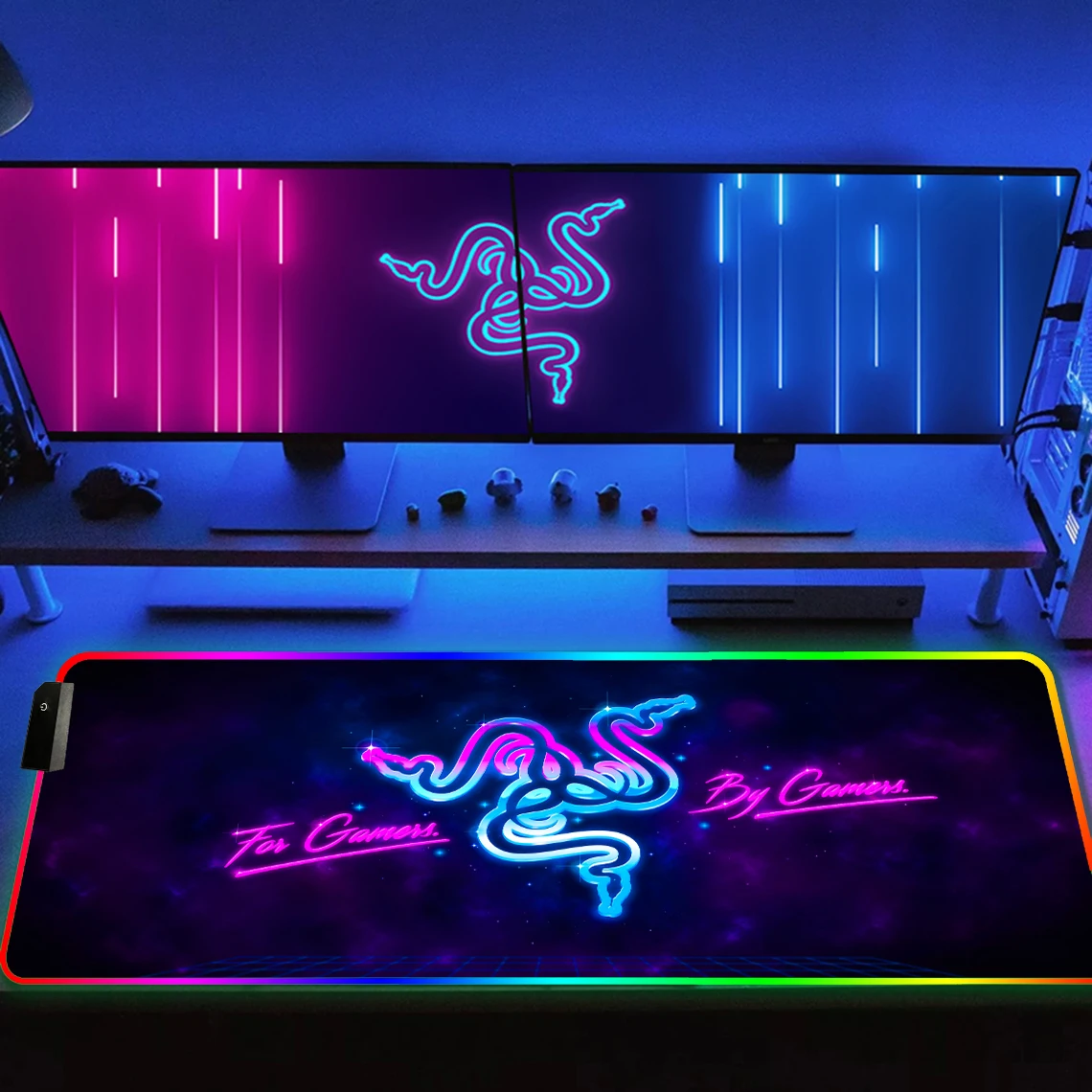 Игровой коврик для мыши для ПК, Rgb скоростной коврик для мыши с клавиатурой, игровой коврик для мыши RAZER 900x400, Настольный коврик, Офисные аксессуары, увеличенная Настройка, коврики Xxl
Игровой коврик для мыши для ПК, Rgb скоростной коврик для мыши с клавиатурой, игровой коврик для мыши RAZER 900x400, Настольный коврик, Офисные аксессуары, увеличенная Настройка, коврики Xxl