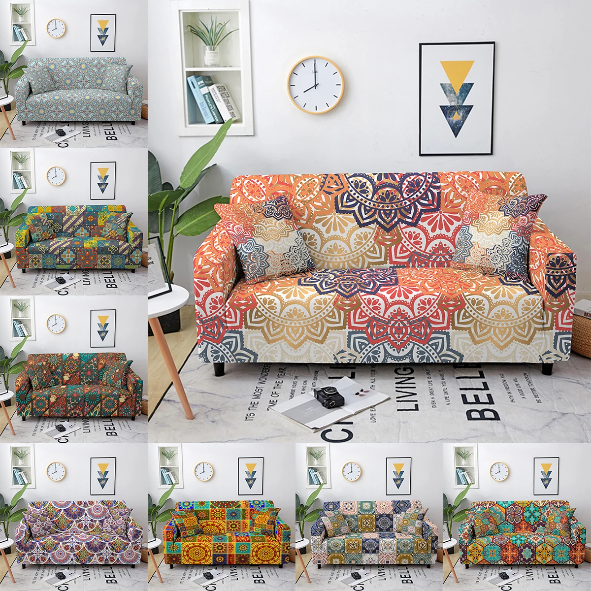 Printed Mandala Sofa Cover For Living Room Office Couch Cover Decor 1/2/3/4-seater All-inclusive Sectional Sofa Slipcover
Printed Mandala Sofa Cover For Living Room Office Couch Cover Decor 1/2/3/4-seater All-inclusive Sectional Sofa Slipcover