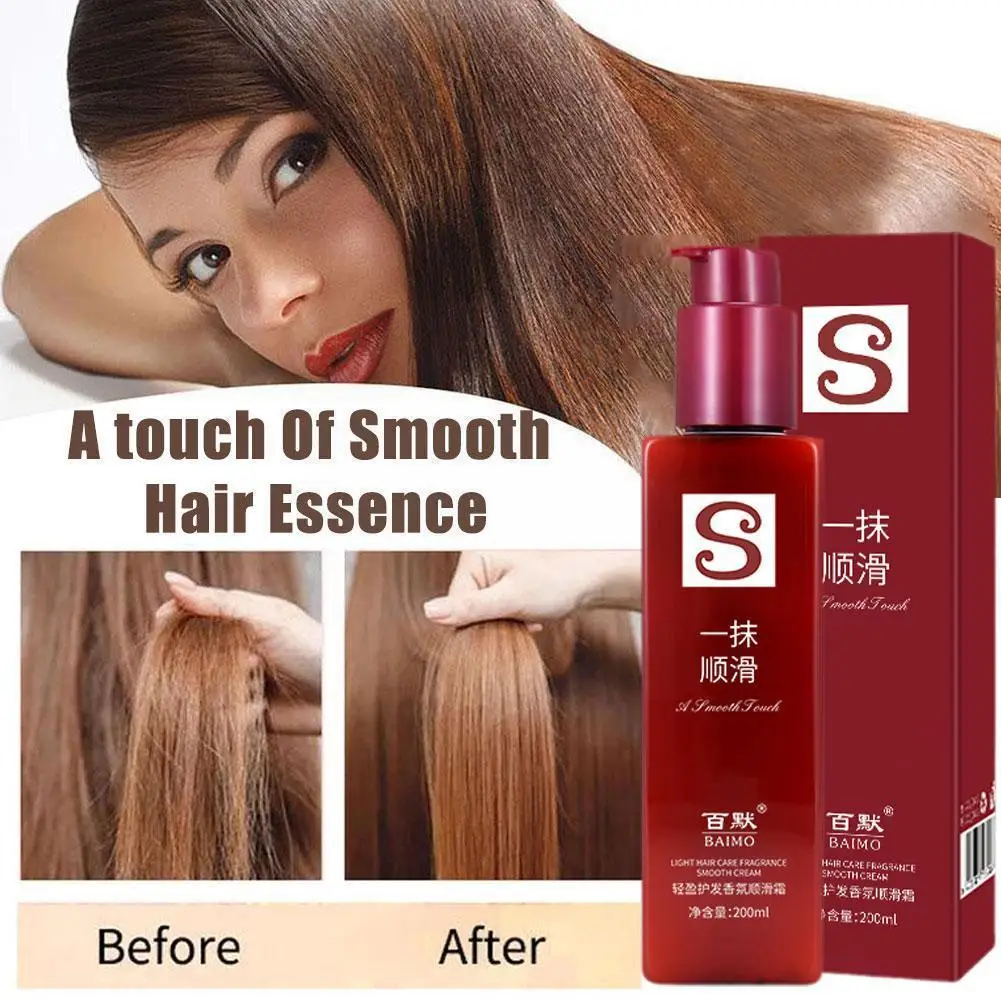 200ML Hydrating Hair Smoothing Leave-in Conditioner Perfume Hair Cream Conditioner Leave-in Hair Essence Care Smooth Treatm U3H0
200ML Hydrating Hair Smoothing Leave-in Conditioner Perfume Hair Cream Conditioner Leave-in Hair Essence Care Smooth Treatm U3H0