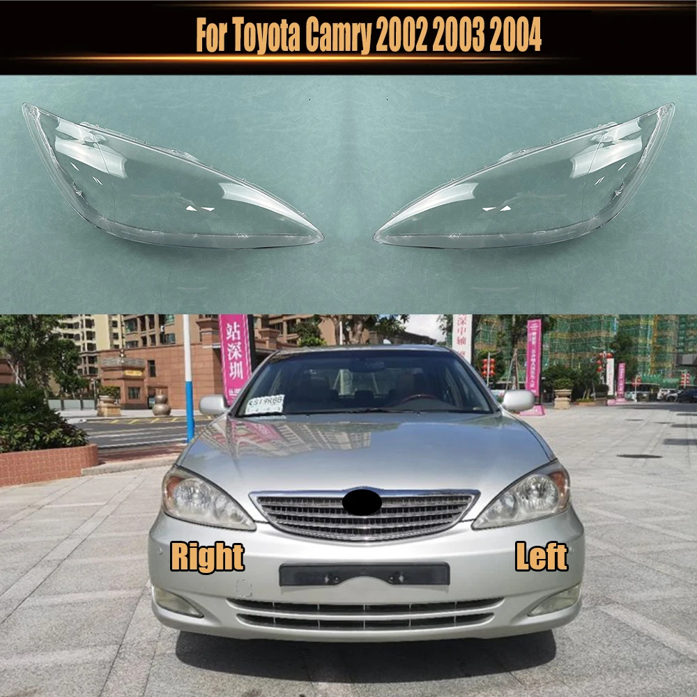 For Toyota Camry 2002~2004 Headlamp Cover Shade Transparent Lampshade Headlight Shell Plexiglass Replace Original Lens
For Toyota Camry 2002~2004 Headlamp Cover Shade Transparent Lampshade Headlight Shell Plexiglass Replace Original Lens