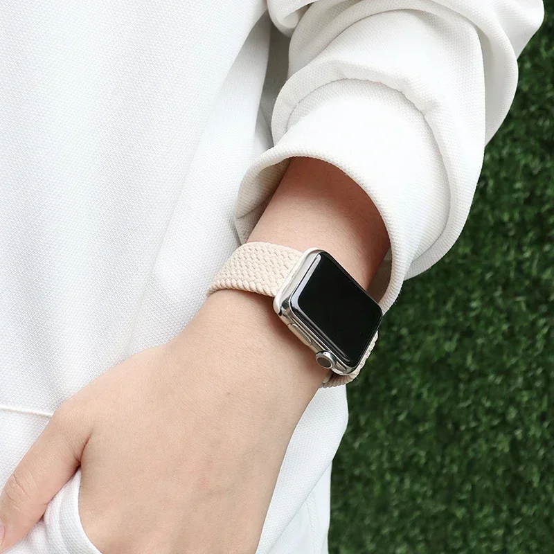 Ремешок Соло для Apple watch Band 44 мм 45 мм 42 мм 40 мм 38 мм 41 мм Ultra 49 мм, плетеный браслет для iwatch series 9 7 8 5 SE 6
Ремешок Соло для Apple watch Band 44 мм 45 мм 42 мм 40 мм 38 мм 41 мм Ultra 49 мм, плетеный браслет для iwatch series 9 7 8 5 SE 6