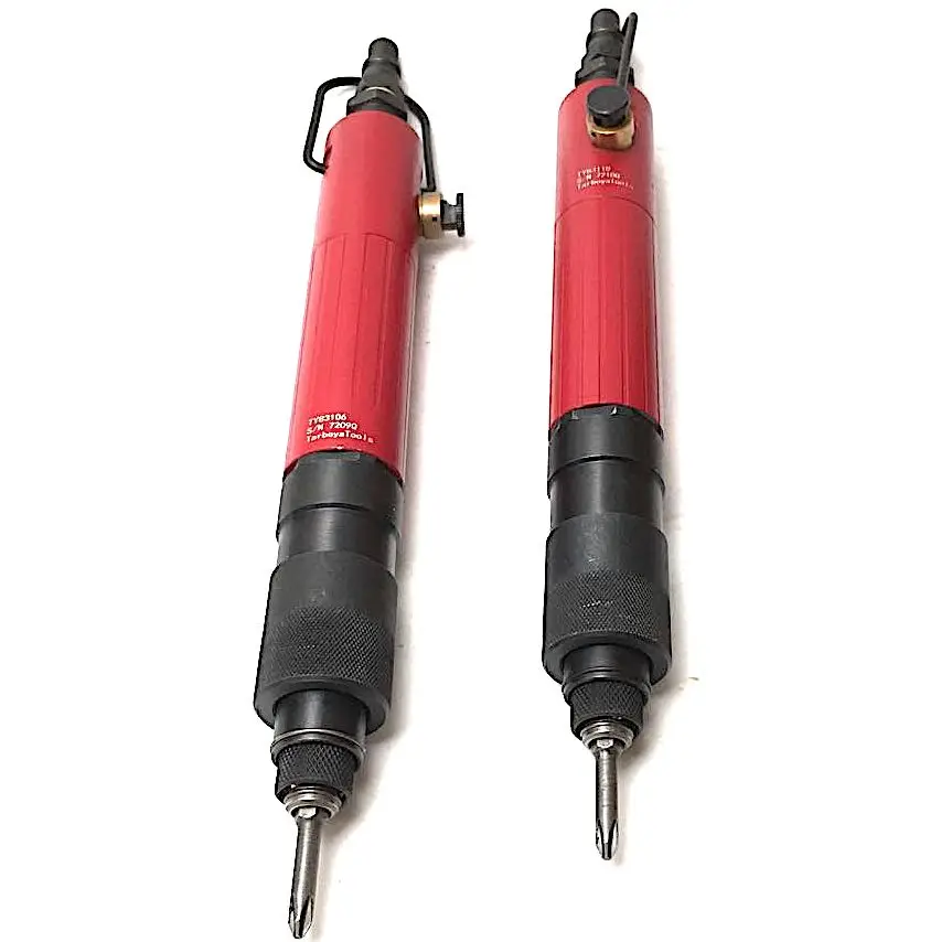 Pneumatic Shut off Clutch screwdriver automatically stops when preset torque is reached. Ideal for highly demanding fastening
Pneumatic Shut off Clutch screwdriver automatically stops when preset torque is reached. Ideal for highly demanding fastening