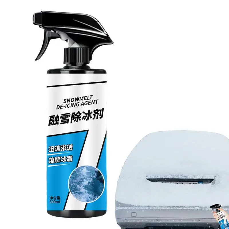 

De-icer Spray Deicer Spray For Car Windshield Ice & Snow Melting Spray Anti Freeze Windshield Washer Fluid Winter Deicing Agent