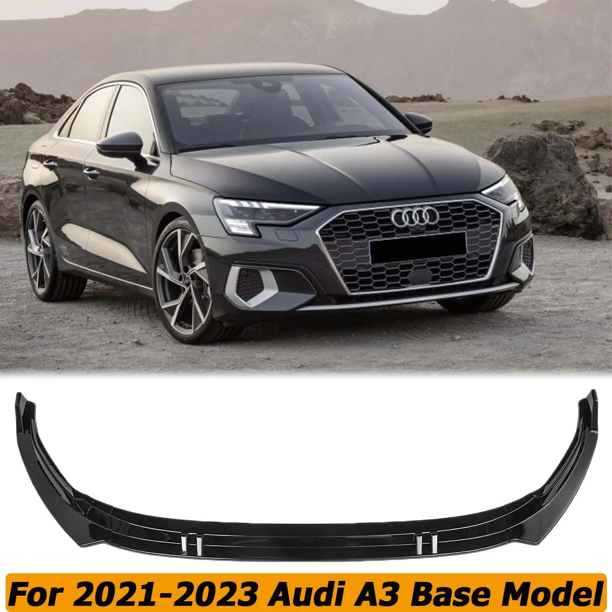 Front Bumper Lip Body Kit Side Splitter Protector Spoiler Deflector Guard For Audi A3 2021 2022 Base Model ONLY Car Accessories
Front Bumper Lip Body Kit Side Splitter Protector Spoiler Deflector Guard For Audi A3 2021 2022 Base Model ONLY Car Accessories