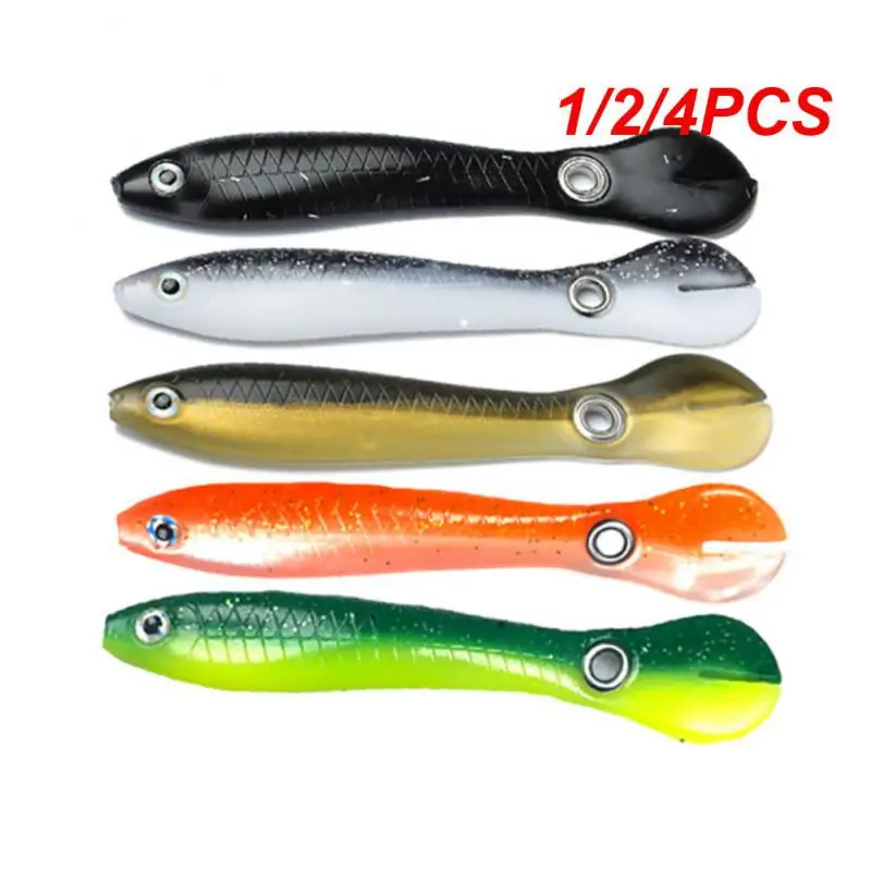1/2/4 шт., мягкие силиконовые рыболовные приманки 
1/2/4 шт., мягкие силиконовые рыболовные приманки
