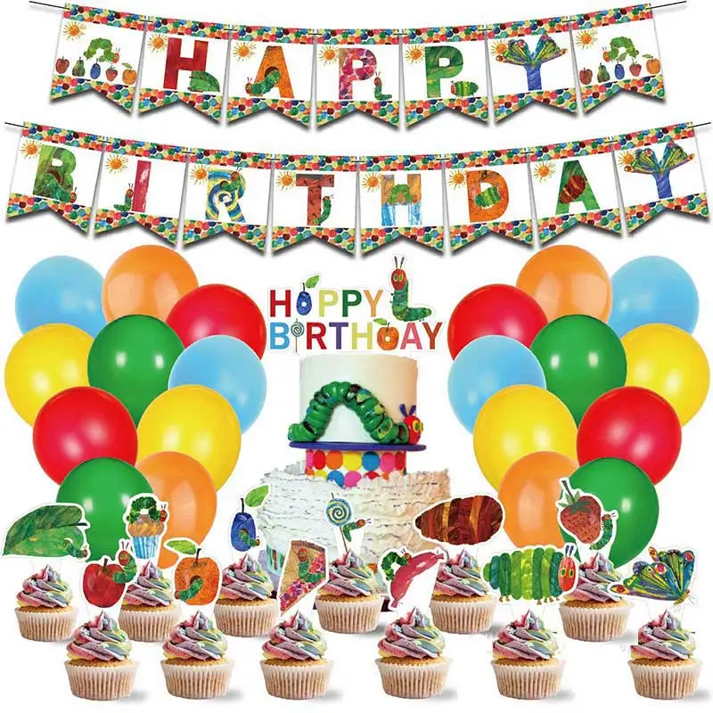 Green Caterpillar Birthday Party Decoration Animal Insect Balloon Banner Cake Topper Kids Backdrop Kindergarten Baby Shower Gift
Green Caterpillar Birthday Party Decoration Animal Insect Balloon Banner Cake Topper Kids Backdrop Kindergarten Baby Shower Gift