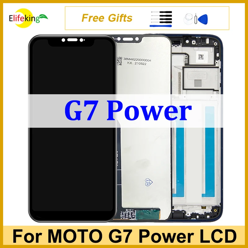 6.2'' Original LCD For Motorola Moto G7 Power Display Touch Screen XT1955 XT1955-4 Digitizer Assembly Replacement Phone Repair
6.2'' Original LCD For Motorola Moto G7 Power Display Touch Screen XT1955 XT1955-4 Digitizer Assembly Replacement Phone Repair