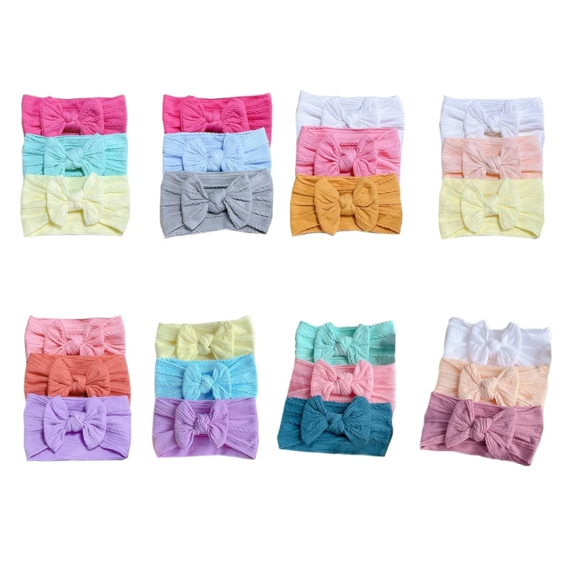 3 Pack Baby Turban Headband Baby Nylon Headbands Bowknot Headbands Stretchy Soft Wide Headbands for Babies Elastic Dropship
3 Pack Baby Turban Headband Baby Nylon Headbands Bowknot Headbands Stretchy Soft Wide Headbands for Babies Elastic Dropship