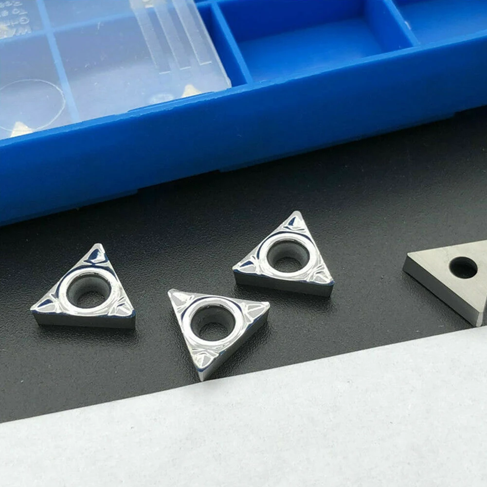Brand New Metalworking TCGT110208-AK Insert Indexable Inserts Turning Insert 10pcs Aluminum H01 Carbide Silver
Brand New Metalworking TCGT110208-AK Insert Indexable Inserts Turning Insert 10pcs Aluminum H01 Carbide Silver