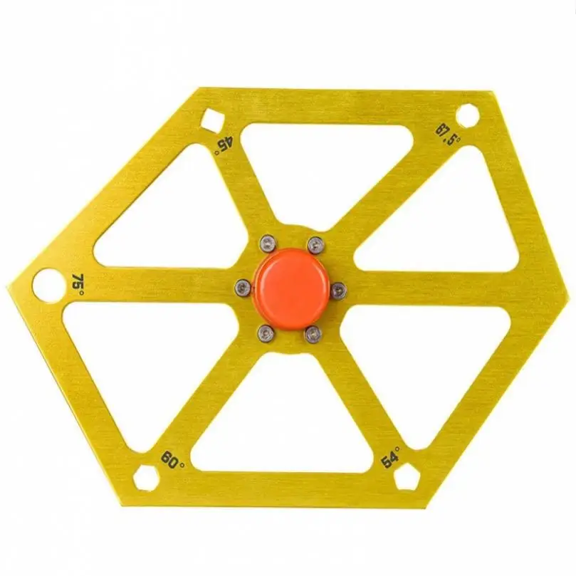 Multifunctional Hexagonal Woodworking Angle Ruler for Measuring Tool, Adjustable Gold Angle Magnetic Multi Angle Measuring Ruler
Multifunctional Hexagonal Woodworking Angle Ruler for Measuring Tool, Adjustable Gold Angle Magnetic Multi Angle Measuring Ruler