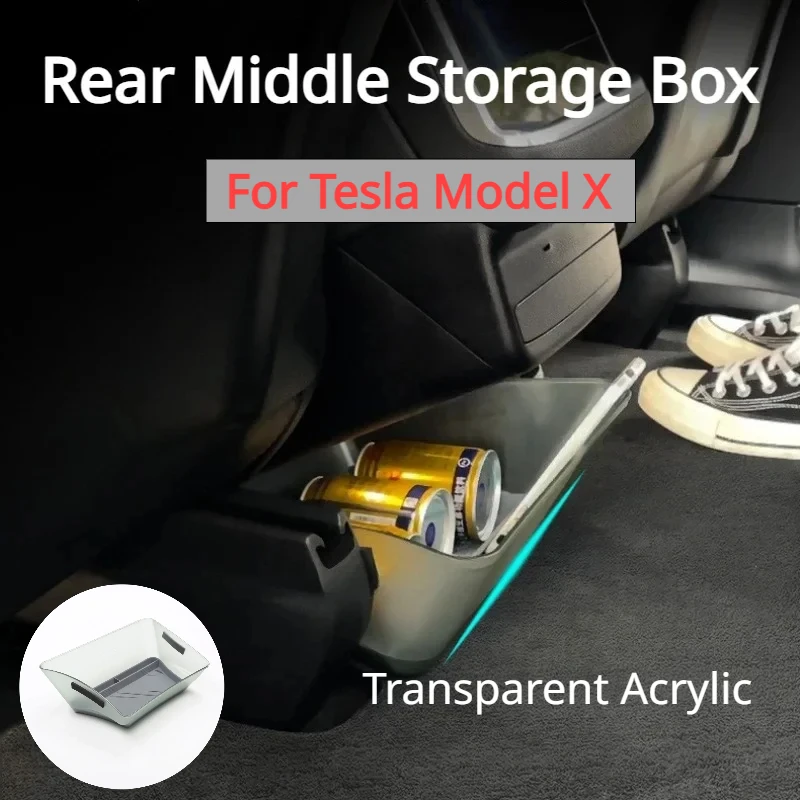 Rear Storage Box for Tesla Model X 2023 Rear Storage Box Middle Tissue Trash Can Transparent Organizer Car Interior Accessorie
Rear Storage Box for Tesla Model X 2023 Rear Storage Box Middle Tissue Trash Can Transparent Organizer Car Interior Accessorie