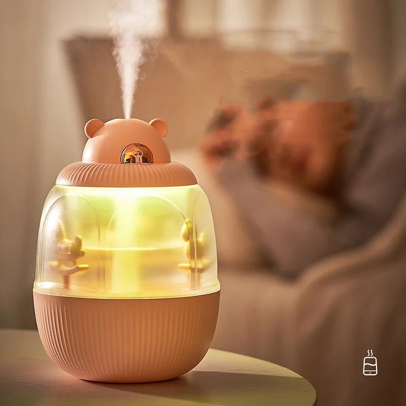 Portable Music Box Fragrance Diffuser Trojan Horse Air Humidifier Wireless Mist Maker 320ML Aromatherapy Purifier With Lights
Portable Music Box Fragrance Diffuser Trojan Horse Air Humidifier Wireless Mist Maker 320ML Aromatherapy Purifier With Lights