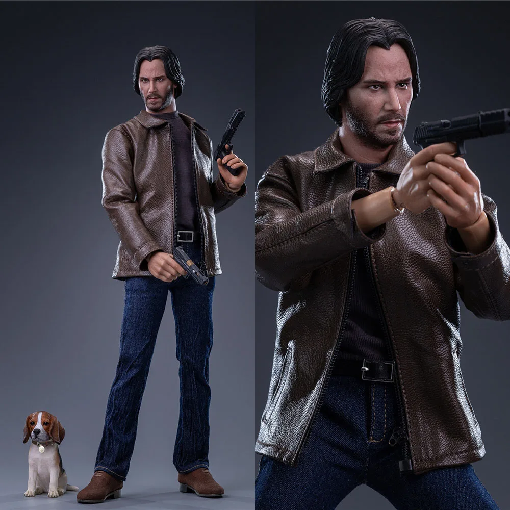 

SWTOYS FS043 1/6 Scale John Wick Swift Pursuit God Killer Full Set Moveable Action Figure With Pet Dog Model for Fans Collection