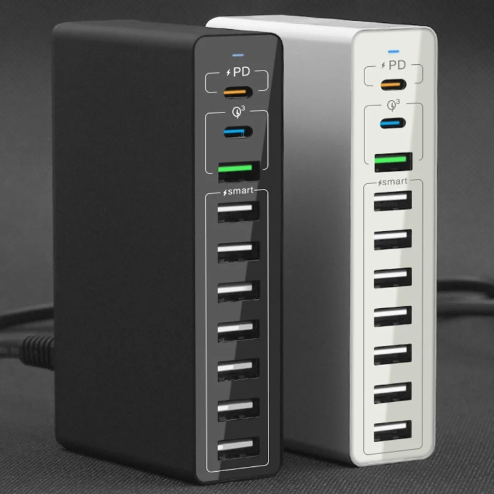 Многопортовое Зарядное устройство USB, портативное быстрое зарядное устройство PD Type C, 65 Вт, зарядное устройство для телефона, адаптер
Многопортовое Зарядное устройство USB, портативное быстрое зарядное устройство PD Type C, 65 Вт, зарядное устройство для телефона, адаптер
