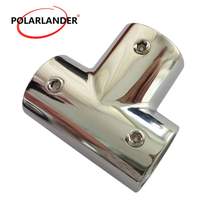 Rail Fitting 7/8" Marine Metal Railings 3-way Silver 90 Degree Stainless Steel Hardware Durable Tee Tube For Boat Marine 22mm
Rail Fitting 7/8" Marine Metal Railings 3-way Silver 90 Degree Stainless Steel Hardware Durable Tee Tube For Boat Marine 22mm