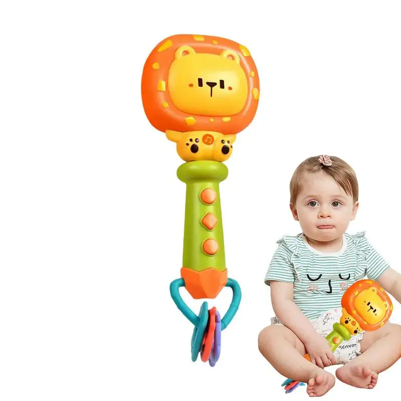Music Rattle Toys Kids Soft Rattle Toy Musical Soothing Toys With Colorful LED Light Teething Toy Soft Teether Toy Educational
Music Rattle Toys Kids Soft Rattle Toy Musical Soothing Toys With Colorful LED Light Teething Toy Soft Teether Toy Educational