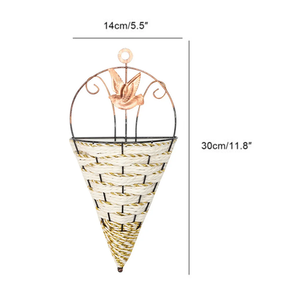 High Quality Modern Reusable Brand New Hanging Basket Flower Basket Recycled Plastic White/coffee 1pc Accessories
High Quality Modern Reusable Brand New Hanging Basket Flower Basket Recycled Plastic White/coffee 1pc Accessories
