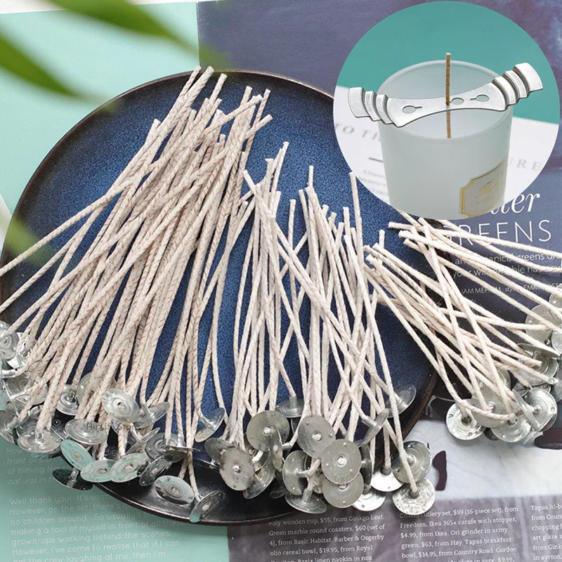 100pcs Smokeless Candle Wick Cotton Soy Wax Wick Large Base Household Woven Candle Wick Kerosene Lamp Wax Thread
100pcs Smokeless Candle Wick Cotton Soy Wax Wick Large Base Household Woven Candle Wick Kerosene Lamp Wax Thread