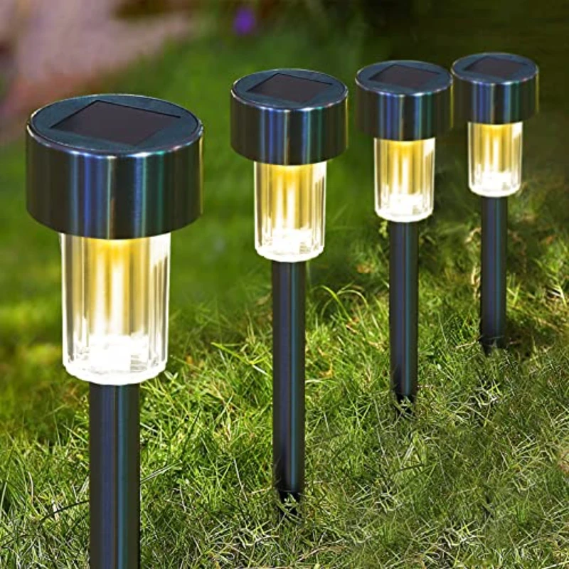 12/6Pcs Solar Garden Light Stainless Steel Waterpoof Lawn Light Outdoor LED Decoration Landscape Light for Patio/Lawn/Walkway
12/6Pcs Solar Garden Light Stainless Steel Waterpoof Lawn Light Outdoor LED Decoration Landscape Light for Patio/Lawn/Walkway
