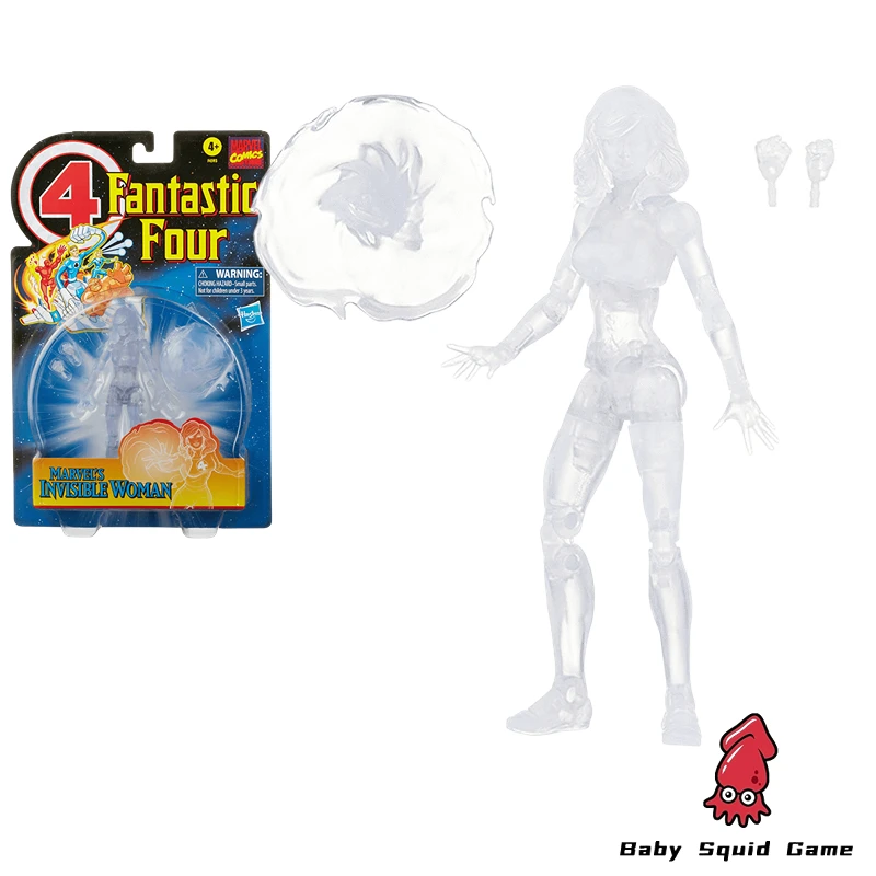 In Stock Hasbro Fantastic Four Invisible Woman Marvel Comics 6 Inches 15CM 1/12 PVC Original Action Figure Model Toy Hobby Gift
In Stock Hasbro Fantastic Four Invisible Woman Marvel Comics 6 Inches 15CM 1/12 PVC Original Action Figure Model Toy Hobby Gift