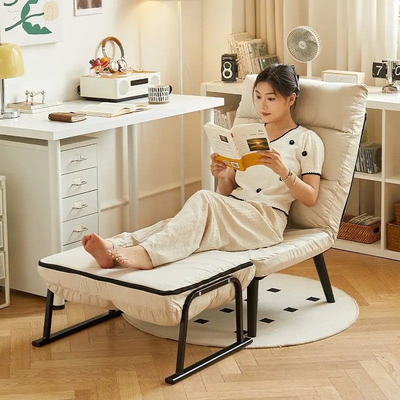 Foldable Armrest Home Office Chaise Lounge Sofa Chair for Outside Lunch Break Backrest Leisure Reclining Chair Seat Adjustable
Foldable Armrest Home Office Chaise Lounge Sofa Chair for Outside Lunch Break Backrest Leisure Reclining Chair Seat Adjustable