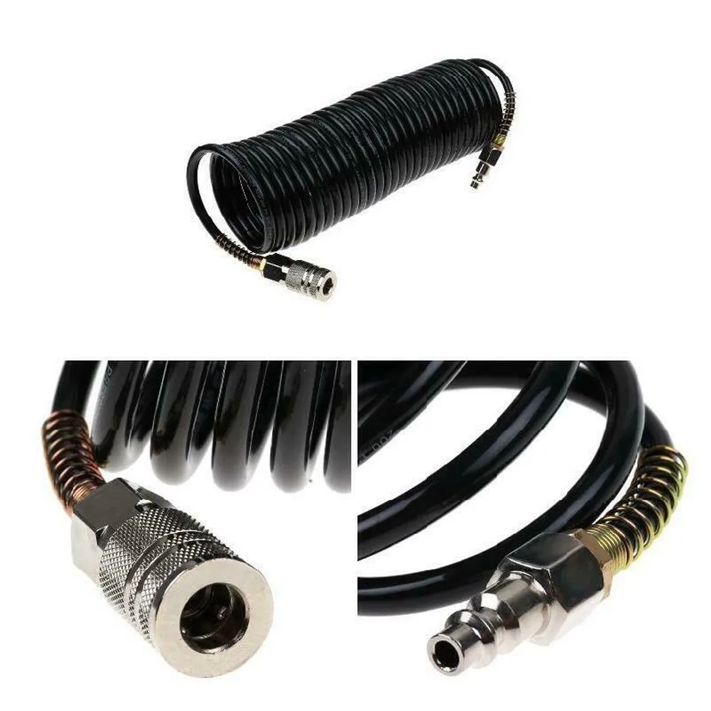 1/4\\\" NPT 7.5M Air Compressor Hose Quick Coupler 200PSI Flexible Quick Coupler Pipe Extension Inflating Coil Adapter Tube
1/4\\\" NPT 7.5M Air Compressor Hose Quick Coupler 200PSI Flexible Quick Coupler Pipe Extension Inflating Coil Adapter Tube