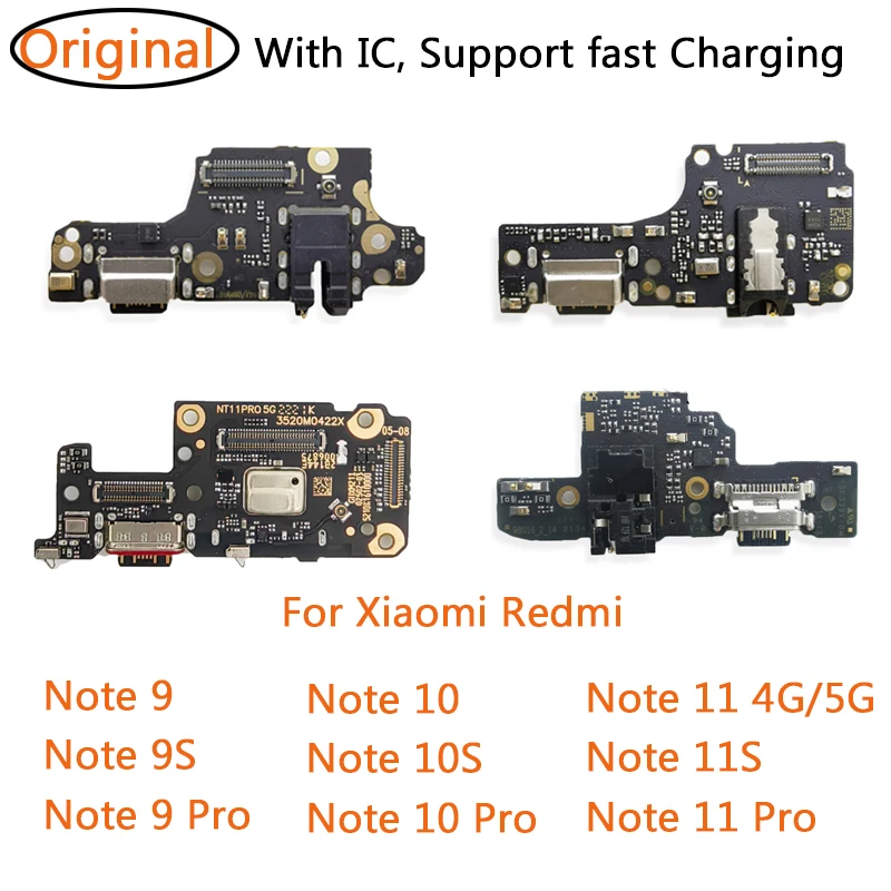Original For Xiaomi Redmi Note 9 10 11 Pro 9s 10s 11s 9Pro 10Pro 4G 5G USB Charging Connector Dock Port Board Flex Cable
Original For Xiaomi Redmi Note 9 10 11 Pro 9s 10s 11s 9Pro 10Pro 4G 5G USB Charging Connector Dock Port Board Flex Cable