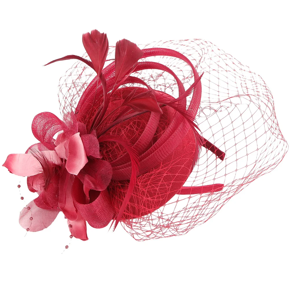Tea Party Hat Headwear Fascinator Hats Veil Headpiece Hair Claw Clips Hairpin
Tea Party Hat Headwear Fascinator Hats Veil Headpiece Hair Claw Clips Hairpin