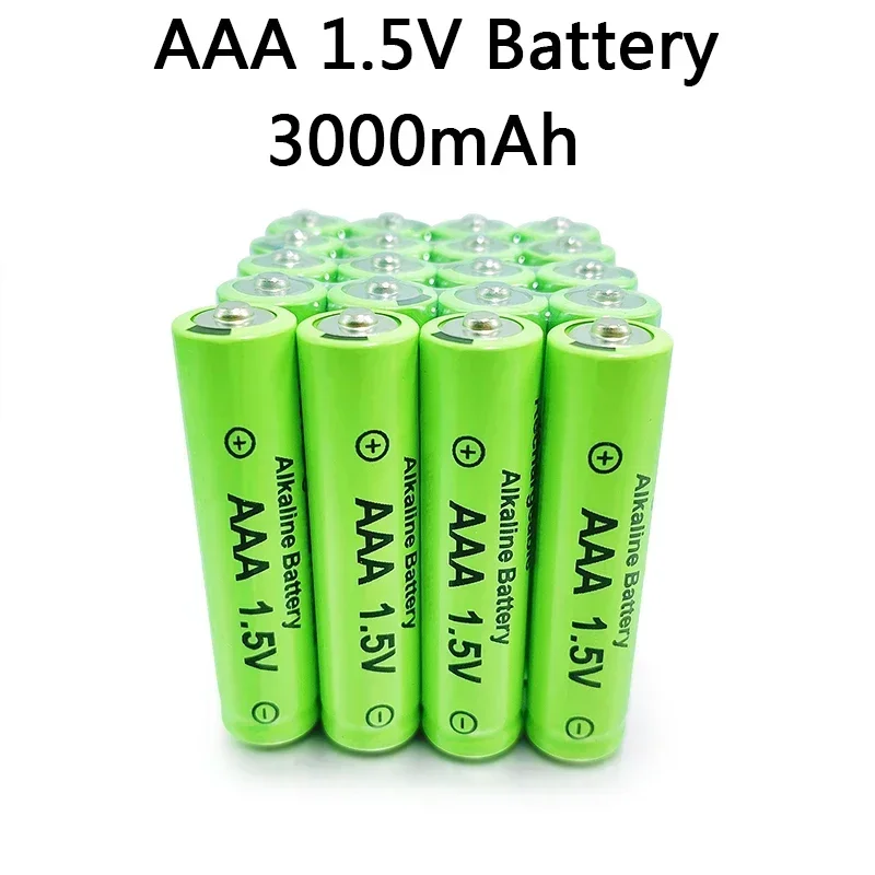 New AAA battery 3000mAh 1.5V alkaline AAA rechargeable battery for remote control toy light battery high capacity Long endurance
New AAA battery 3000mAh 1.5V alkaline AAA rechargeable battery for remote control toy light battery high capacity Long endurance